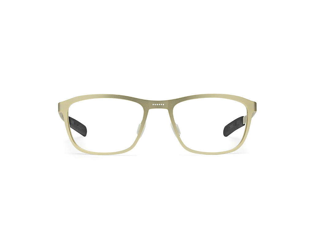 Dettaglio Atom Oro Lente Demo frontale