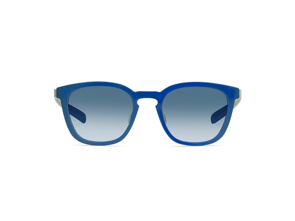 Dettaglio MyCity Panthos Blu Palladio Lente Blu Sfumata frontale