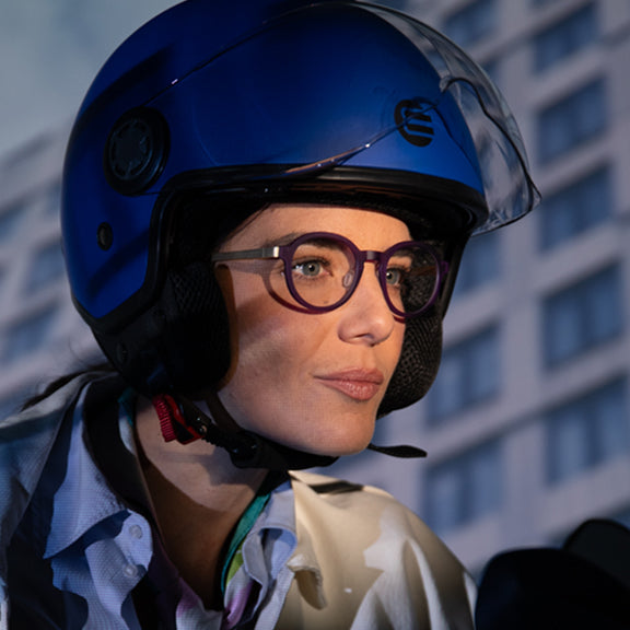 Occhiali Emblema per casco integrale