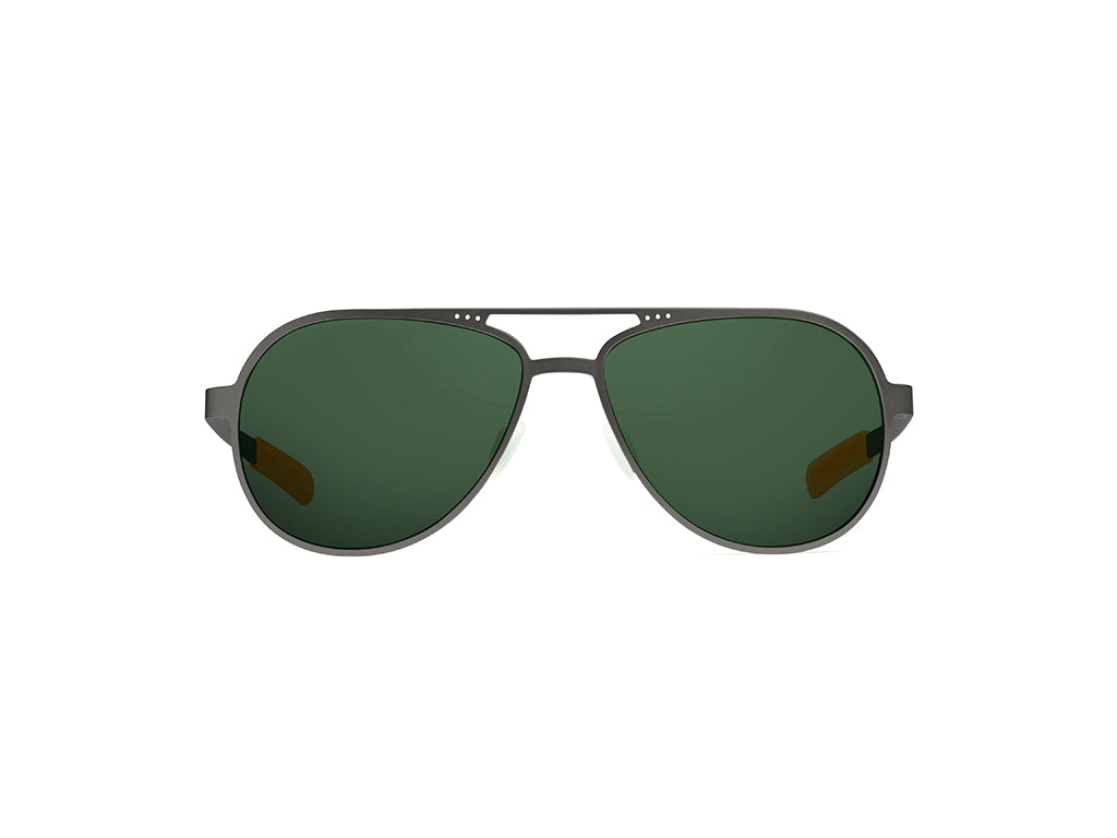 Dettaglio Serpico 2.0 Rutenio Lente Verde frontale
