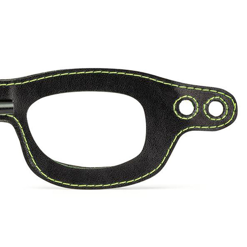 Nero / Cucitura verde