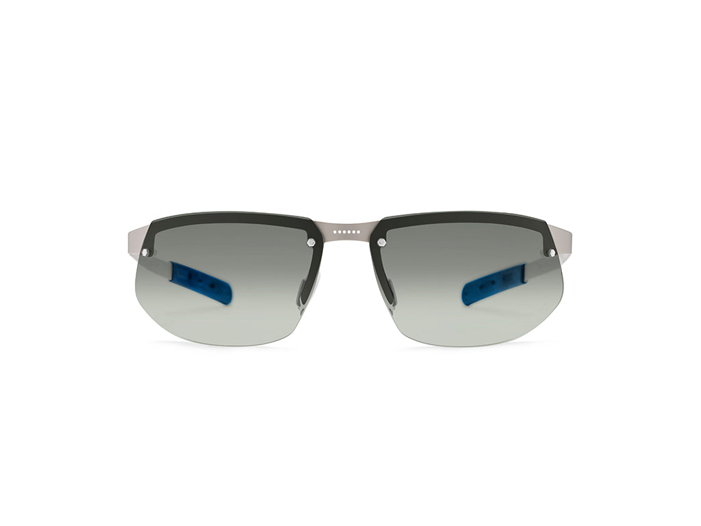 Dettaglio Aero Speed palladio Lente grigio sfumato frontale