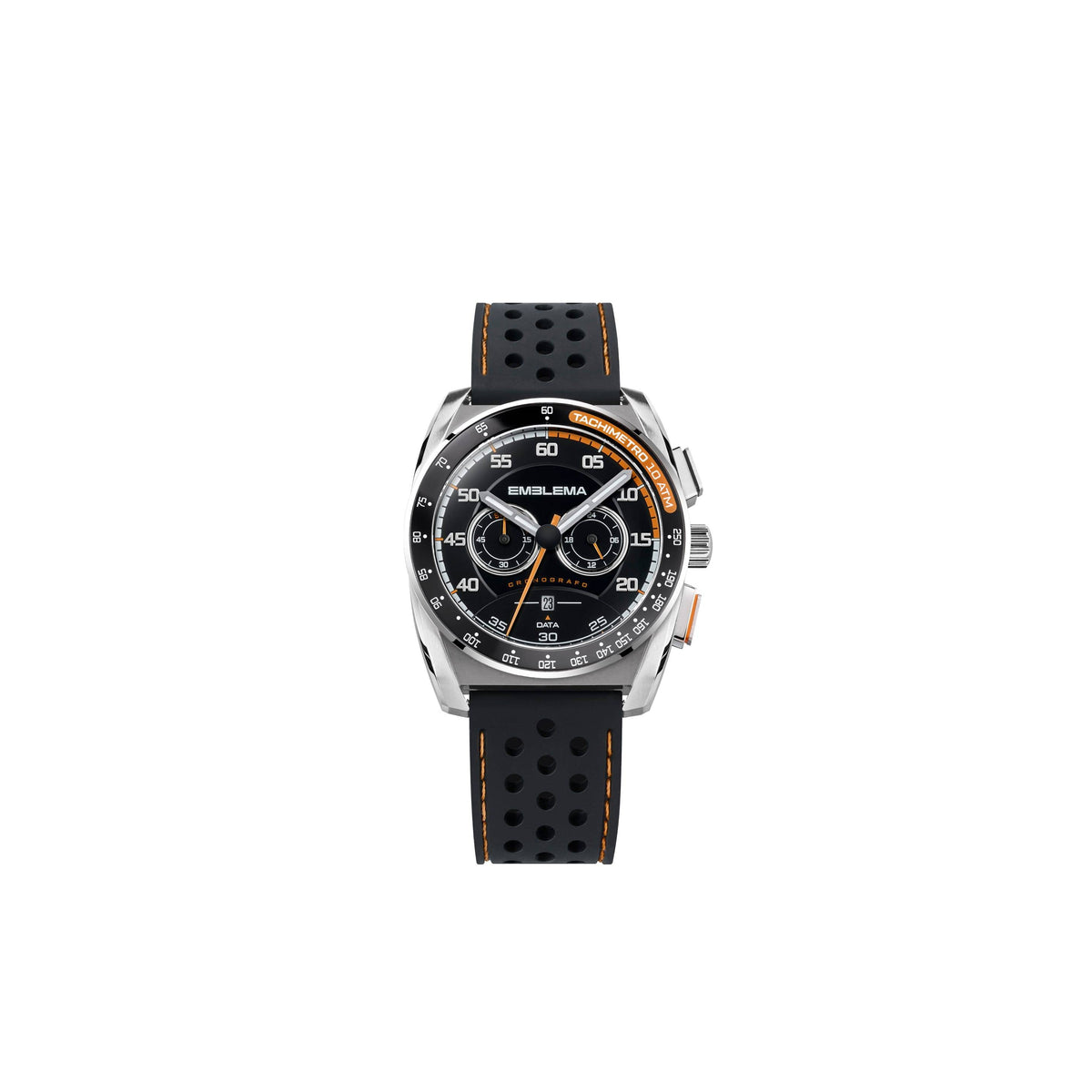 Orologio Audace di Emblema Arancio