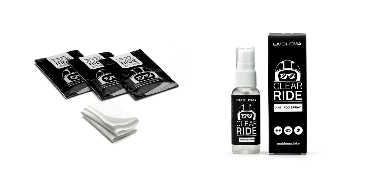 Dettaglio del Kit Clear Ride di Emblema