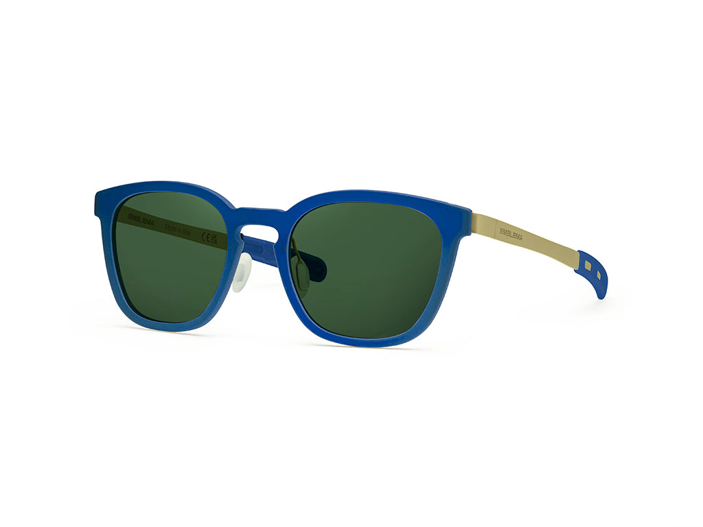 Dettaglio MyCity Panthos Blu Oro Lente Verde laterale