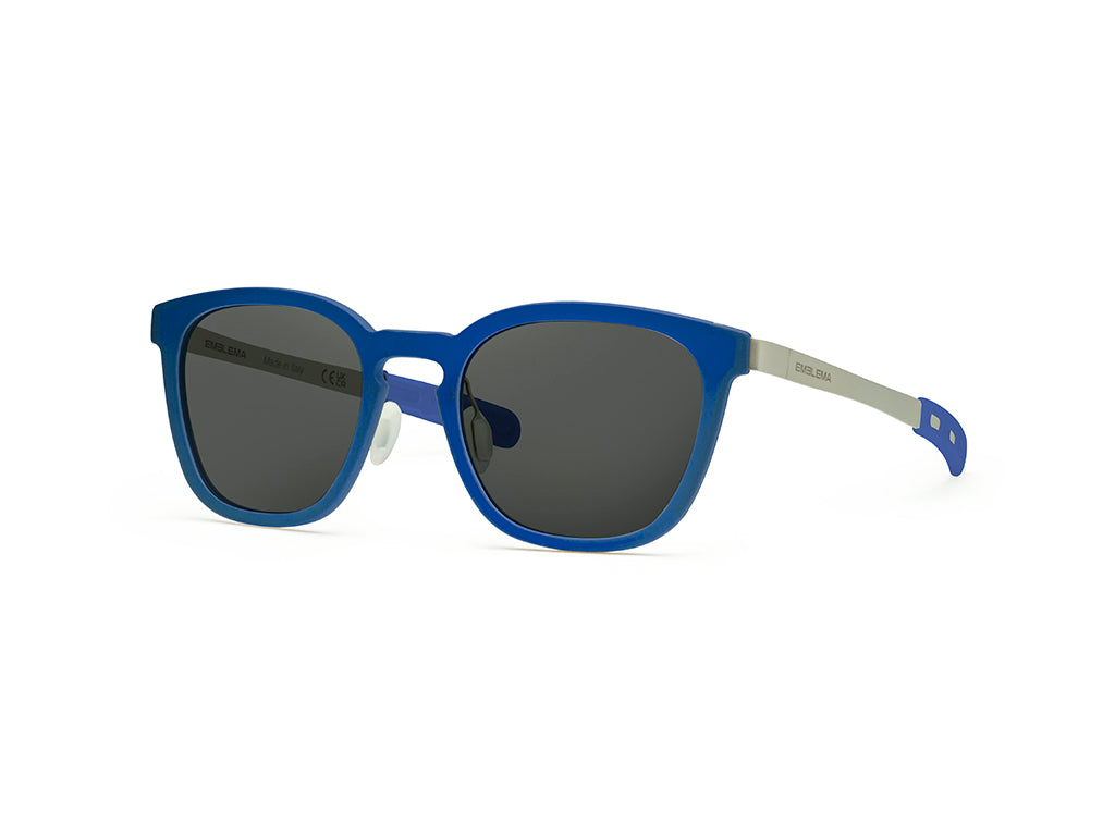 Dettaglio MyCity Panthos Blu Palladio Lente Fumo laterale