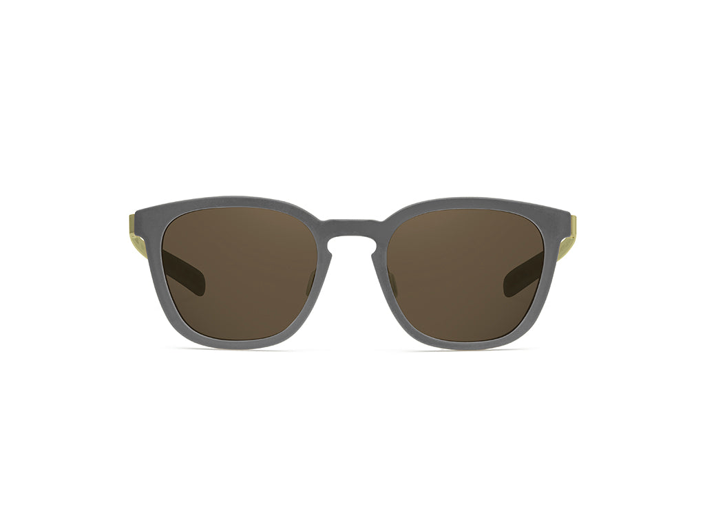 Dettaglio MyCity Panthos Grigio Oro Lente Marrone frontale