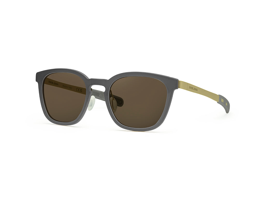 Dettaglio MyCity Panthos Grigio Oro Lente Marrone laterale
