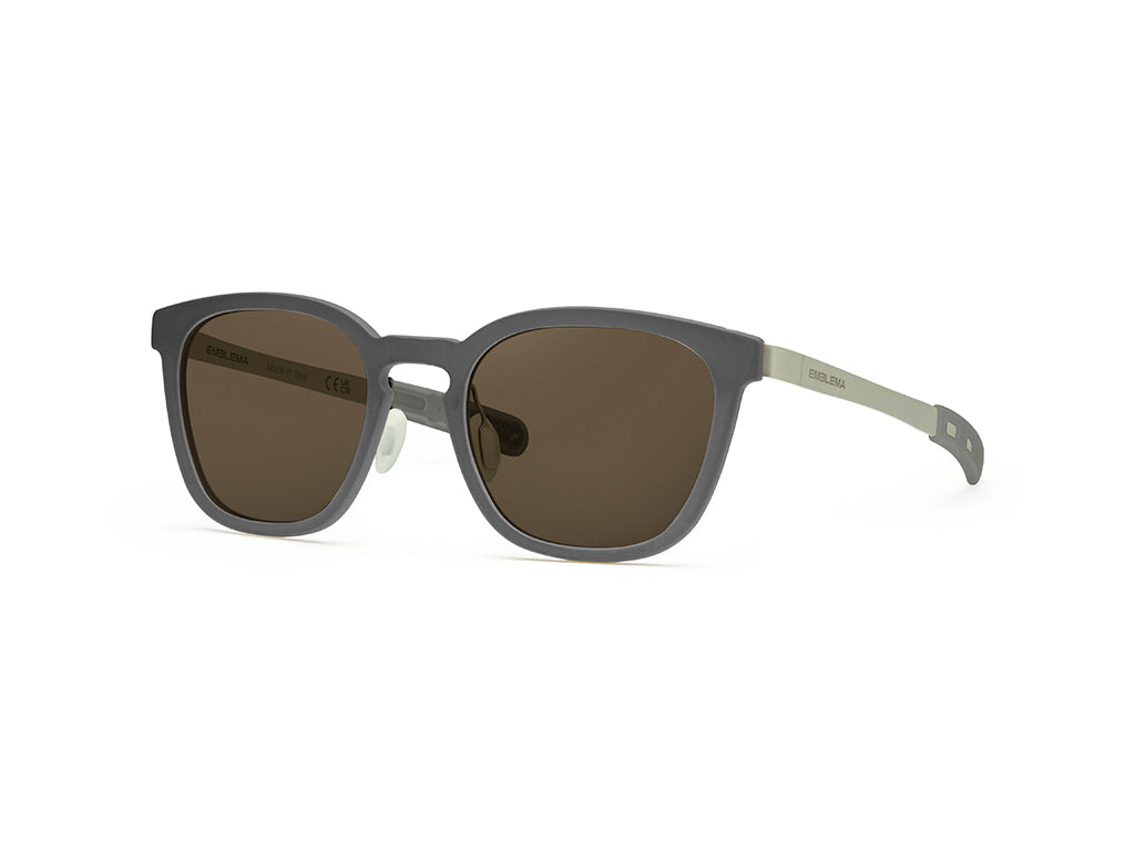 Dettaglio MyCity Panthos Grigio Palladio Lente Marrone laterale