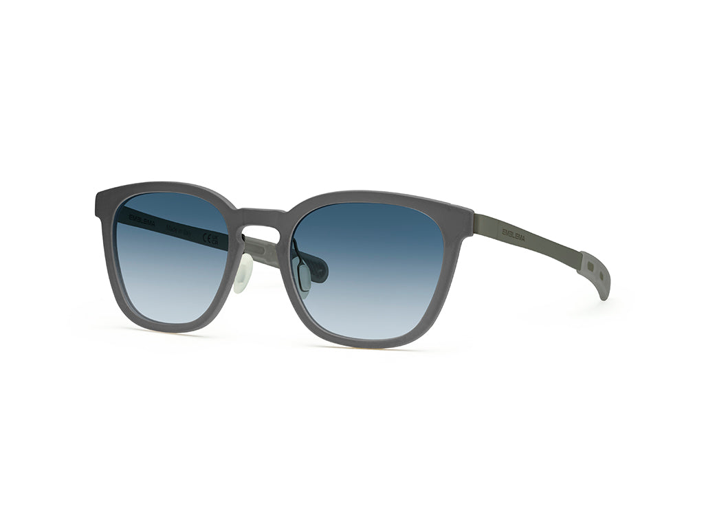 Dettaglio MyCity Panthos Grigio Rutenio Lente Blu Sfumata frontale