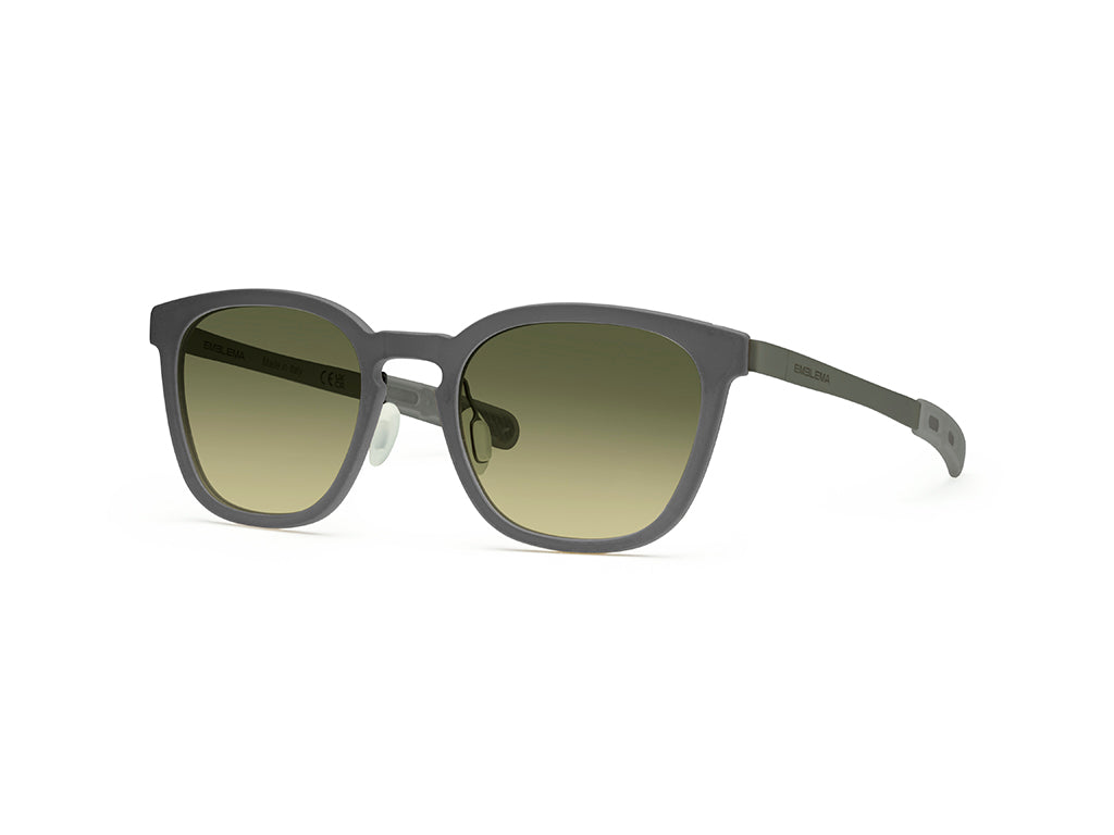 Dettaglio MyCity Panthos Grigio Rutenio Lente Verde Sfumata laterale