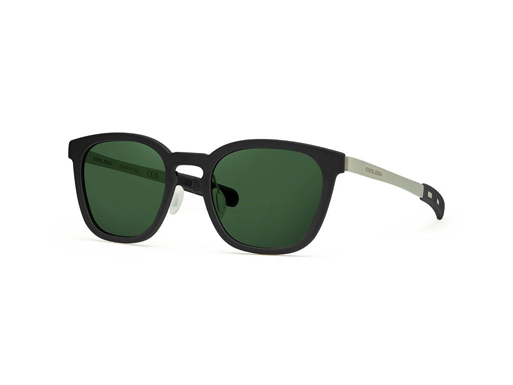 Dettaglio MyCity Panthos Nero Palladio Lente Verde laterale