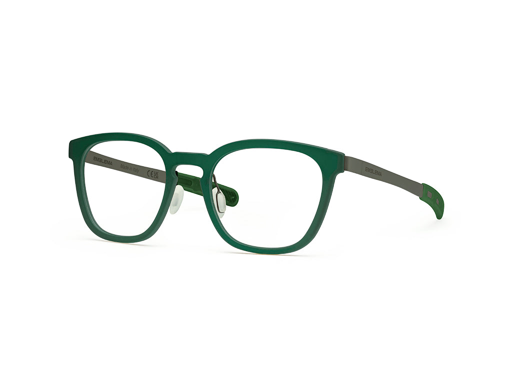 Dettaglio MyCity Panthos Verde Rutenio Lente Demo laterale