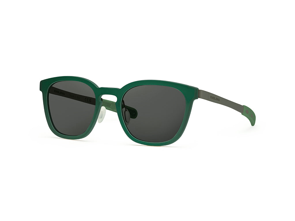 Dettaglio MyCity Panthos Verde Rutenio Lente Fumo laterale