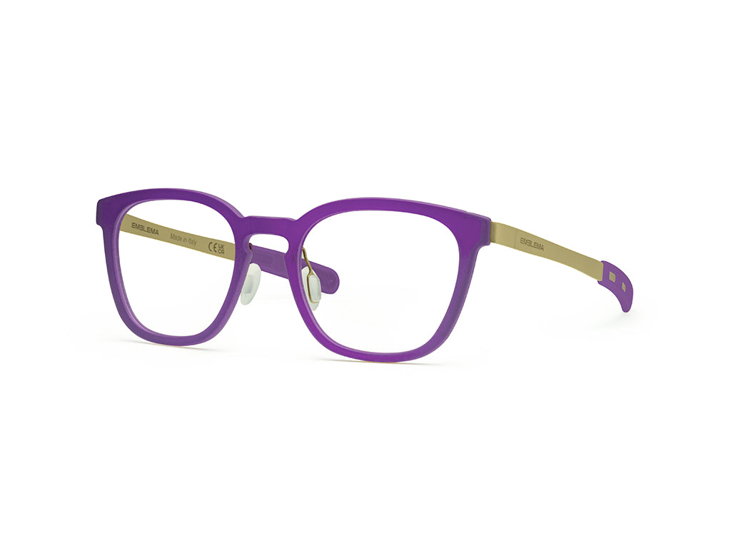 Dettaglio MyCity Viola Oro Lente Demo laterale