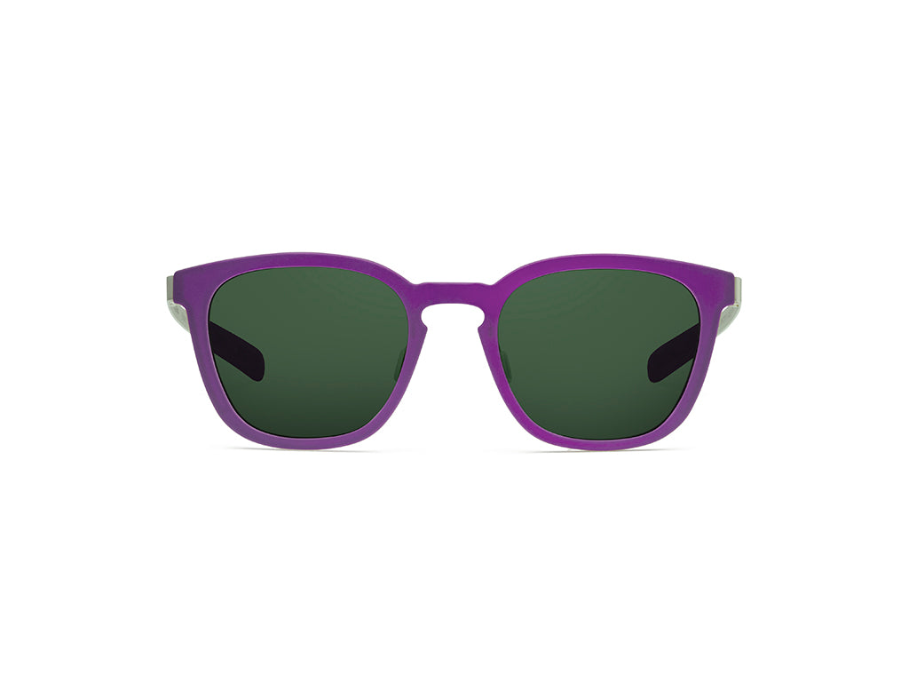 Dettaglio MyCity Panthos Viola Palladio Lente Verde frontale