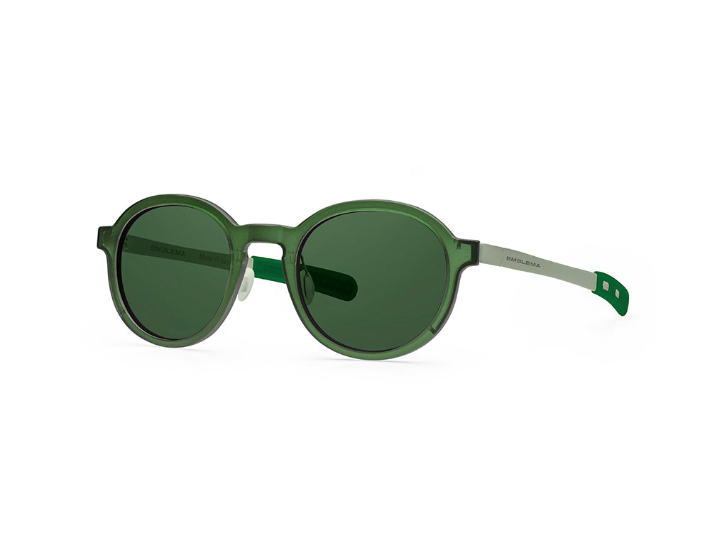 Dettaglio MyCity Arrotondato Verde Palladio Lente Verde laterale