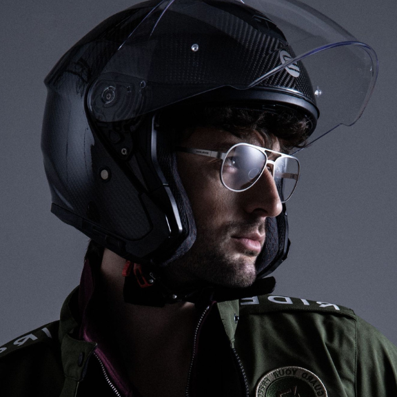 Occhiali Emblema per casco modulare