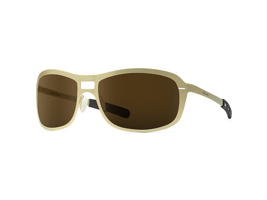 Dettaglio Special Custom Oro Lente Marrone senza mascherina laterale
