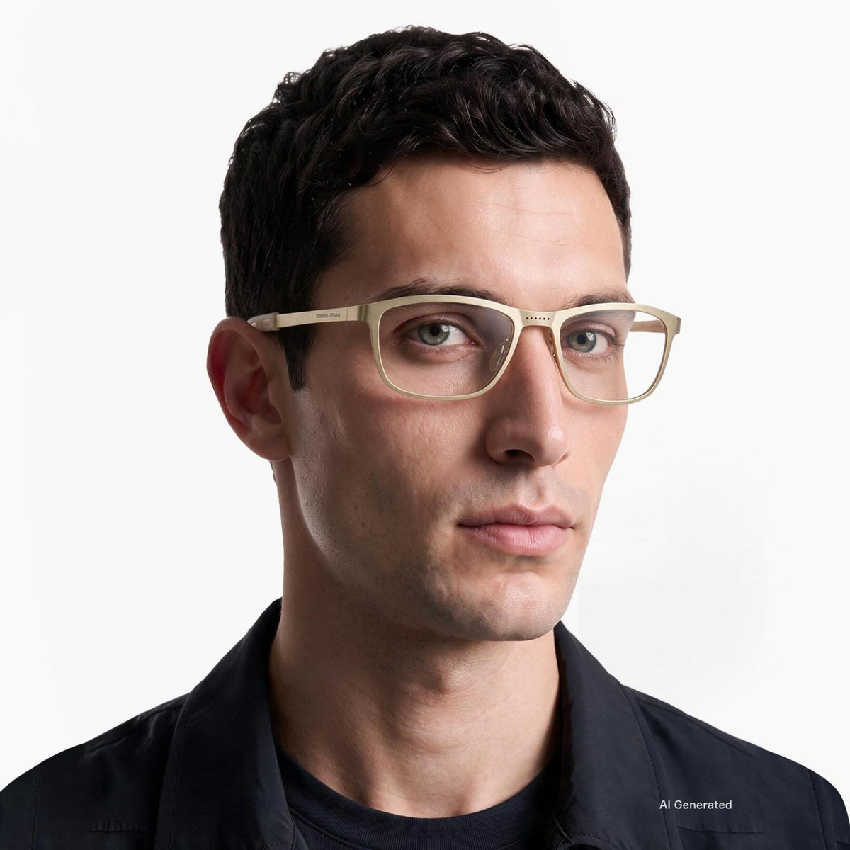 Atom Gold Prescription Glasses