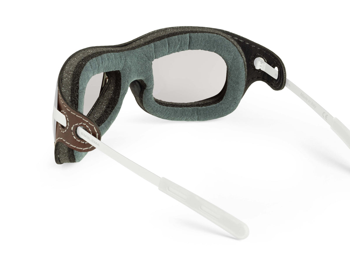 Dettaglio retro inserto Mascherina Special Custom Castagno